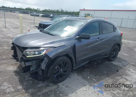2021 Honda Hr-V 2Wd Sport z USA, uszkodzony, nr VIN 3CZRU5H19MM734736